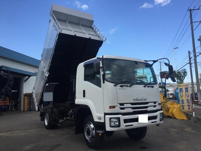 フォワード4t  ファームダンプ  高床  4WD　中型トラック