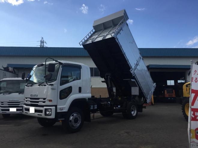 フォワード4t  ファームダンプ  高床  4WD　中型トラック
