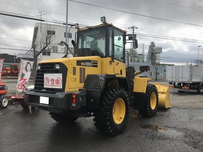ホイールローダコマツ　中古　WA100-6