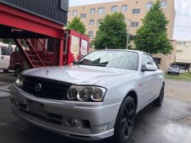 グロリア　２５０T　FOUR　6万Km　社外HID　社外ナビTV　１８インチアルミ 　ターボ２６０HP 全塗装済み　美車 4WD 2500 4Dr