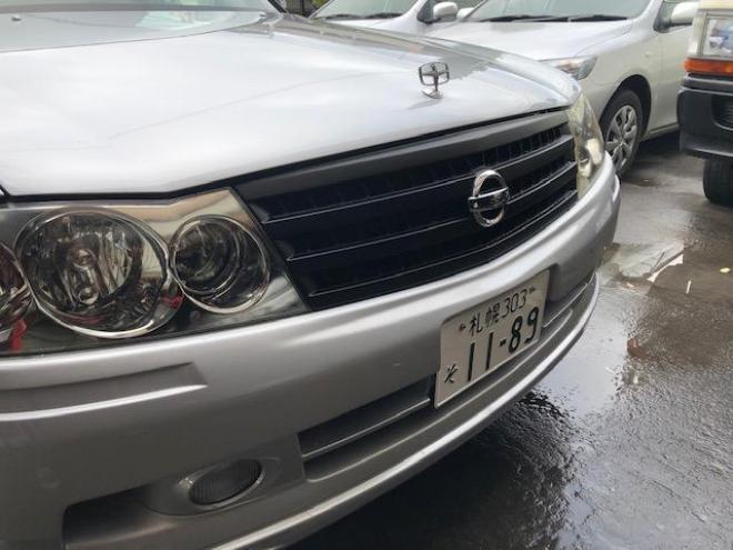 グロリア２５０T　FOUR　6万Km　社外HID　社外ナビTV　１８インチアルミ 　ターボ２６０HP 全塗装済み　美車 4WD 2500 4Dr