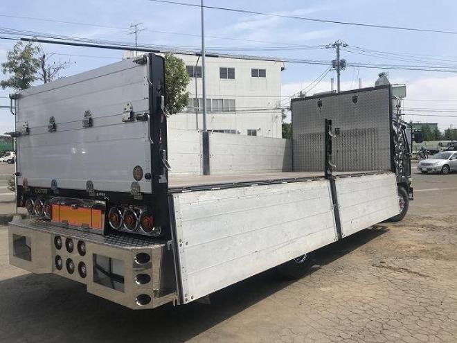 コンドルカスタム　中古　アルミ平ボディ　中型トラック