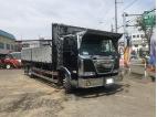 コンドル カスタム　中古　アルミ平ボディ　中型トラック