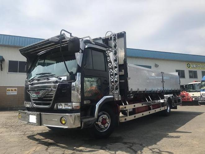 コンドルカスタム　中古　アルミ平ボディ　中型トラック