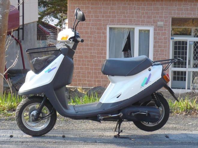 YAMAHAJOG ポシェ　2スト 50 自賠責R7.5 キャブ、インマニ、バッテリー、リアブレーキシュー交換済