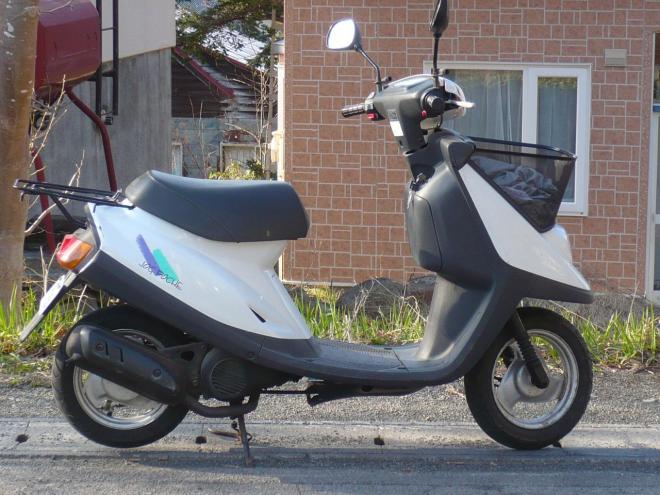 YAMAHAJOG ポシェ　2スト 50 自賠責R7.5 キャブ、インマニ、バッテリー、リアブレーキシュー交換済