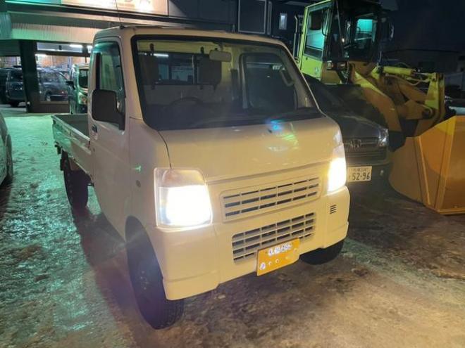 トラック ＫＵ　４ＷＤエアコン・パワステ地区限定車　リフトアップ　電光ナンバー　新品社外マフラー　社外アルミ　マットタイヤ　シートカバー　社外レザーシートカバー 4WD 660 2Dr