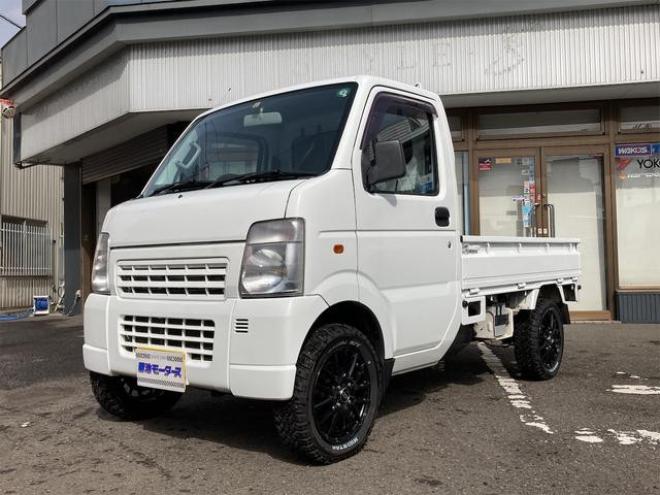 トラック ＫＵ　４ＷＤエアコン・パワステ地区限定車　リフトアップ　電光ナンバー　新品社外マフラー　社外アルミ　マットタイヤ　シートカバー　社外レザーシートカバー 4WD 660 2Dr