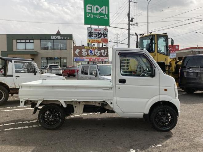 トラック ＫＵ　４ＷＤエアコン・パワステ地区限定車　リフトアップ　電光ナンバー　新品社外マフラー　社外アルミ　マットタイヤ　シートカバー　社外レザーシートカバー 4WD 660 2Dr