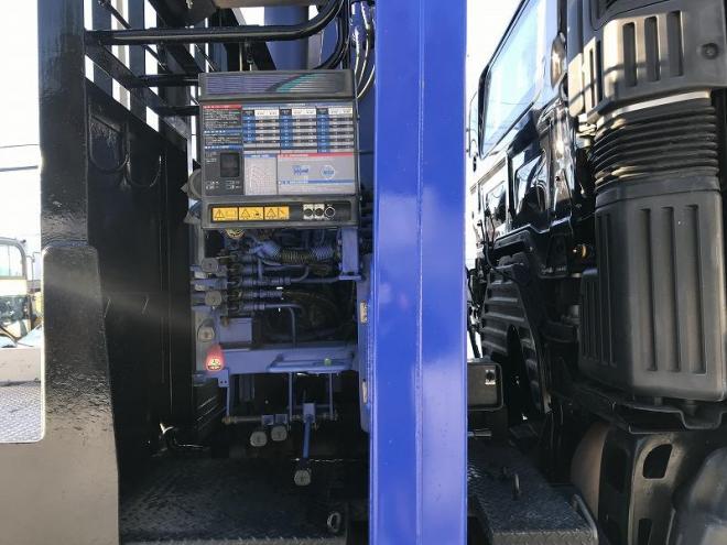 プロフィア中古　4軸低床　4段ラジコンセルフクレーン車　大型トラック