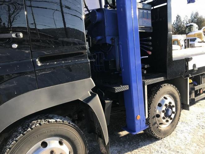 プロフィア中古　4軸低床　4段ラジコンセルフクレーン車　大型トラック