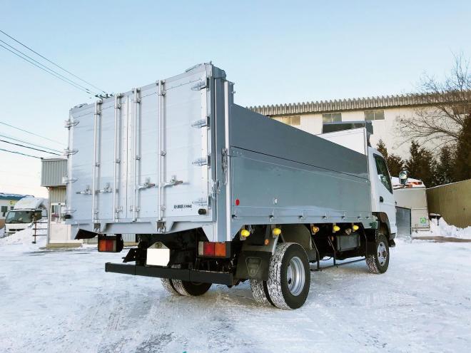 キャンター中古　4WD　ワイドファームダンプ　小型トラック