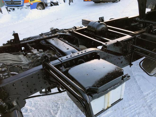 キャンター中古　4WD　ワイドファームダンプ　小型トラック