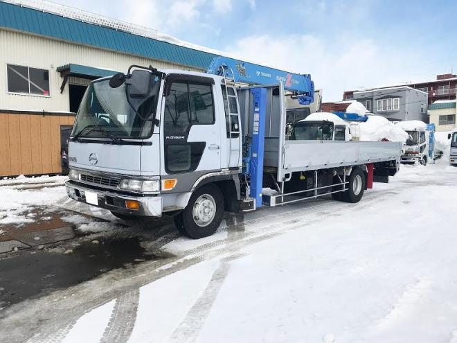レンジャー中古　ワイド　5段ラジコンセルフクレーン車　中型トラック