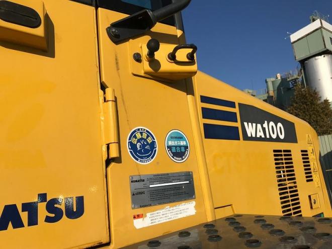 ホイールローダコマツ　中古　WA100-6