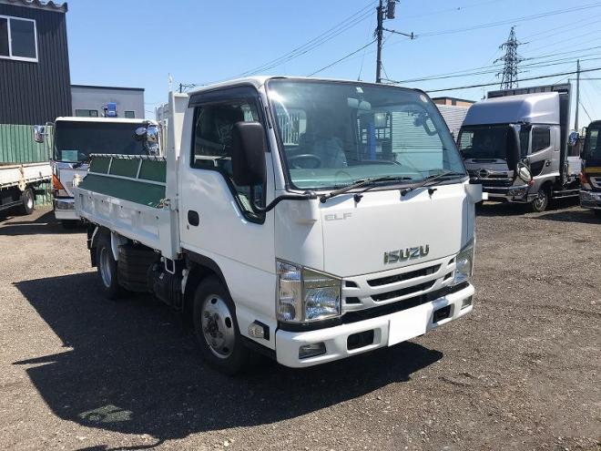 エルフ中古　土砂ダンプ　4WD　小型トラック