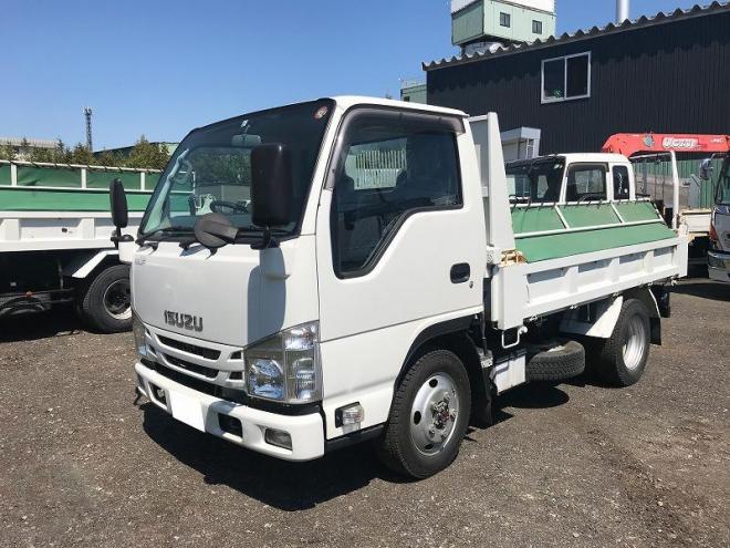 エルフ中古　土砂ダンプ　4WD　小型トラック