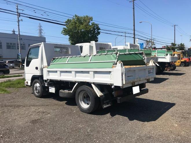 エルフ中古　土砂ダンプ　4WD　小型トラック