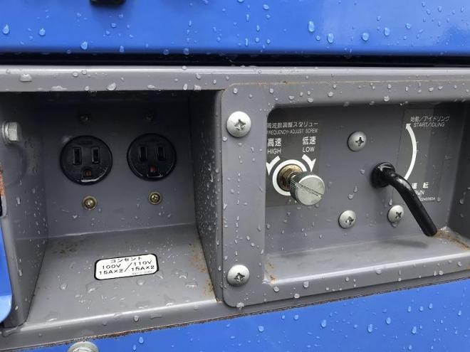 発電機デンヨー　中古　DCA-13LSK-N