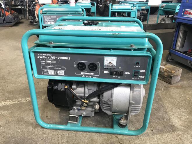 発電機デンヨー　中古　2600U2