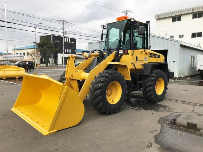 ホイールローダコマツ　中古　WA100-5　タイヤショベル　