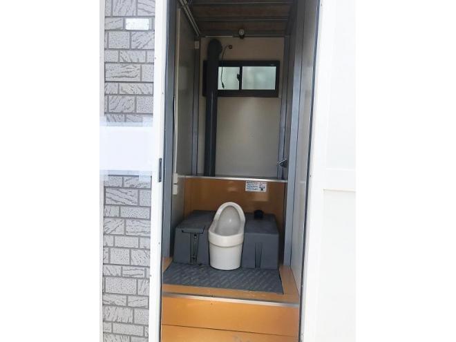 仮設トイレプレハブ仮設トイレ　中古　シングル