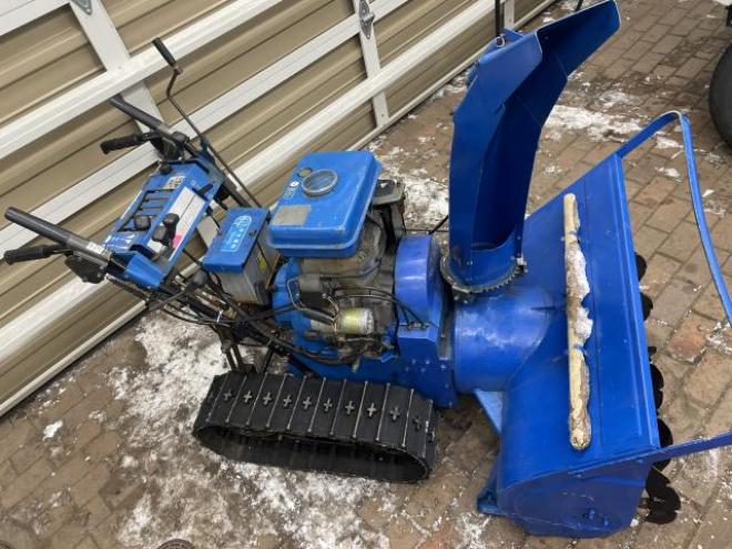 YAMAHA除雪機 YT1090 青い10馬力売ります