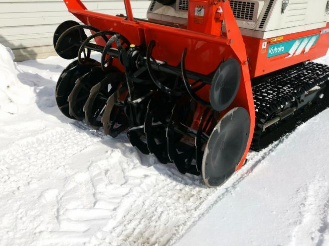40馬力！】クボタ KSR400 ディーゼル大型除雪機 当別町近郊より