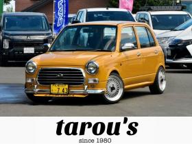 ミラジーノ　ジーノ　社長の趣味車シリーズ　ＮＥＷペイント　タローズオリジナル　ワタナベエディション　５ＭＴ　ローダウン　１５インチアルミ