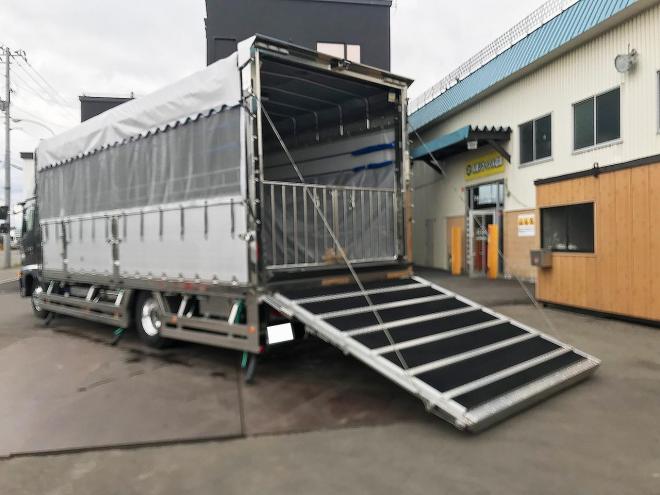 レンジャープロ未使用　ワイド　家畜運搬車　中型トラック　nlt