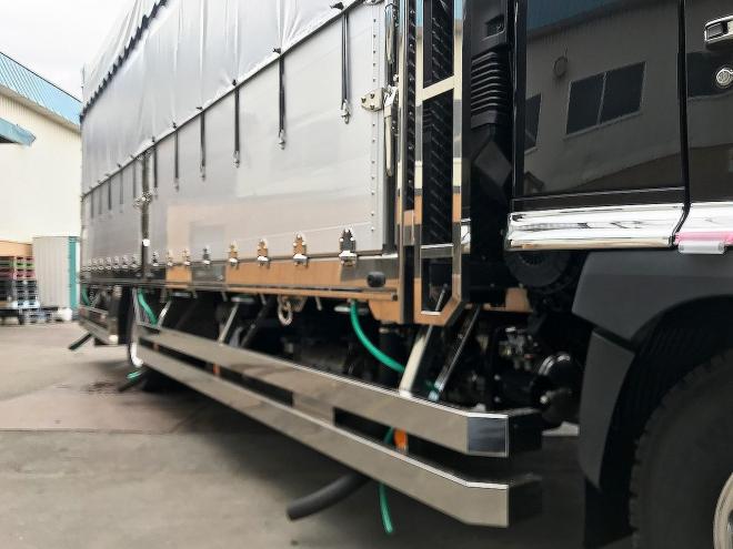 レンジャープロ未使用　ワイド　家畜運搬車　中型トラック　nlt