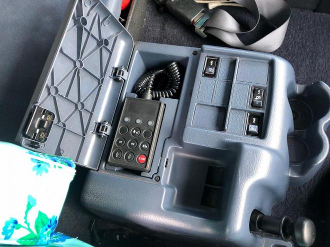 プロフィア中古　4段ラジコンセルフクレーン（重機運搬車）