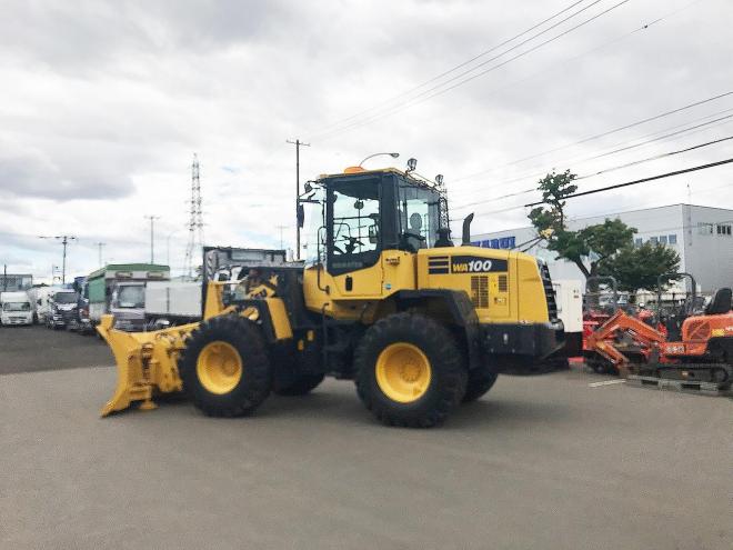 ホイールローダコマツ　中古　タイヤショベル　WA100-7
