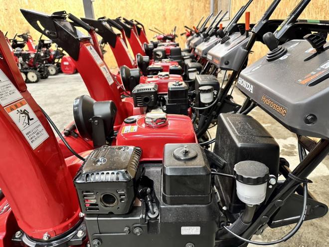 除雪機優良 中古除雪機☆在庫50台以上！