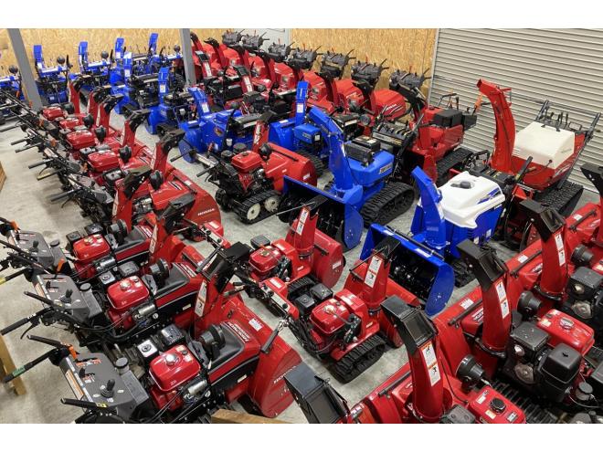 除雪機優良 中古除雪機☆在庫50台以上！