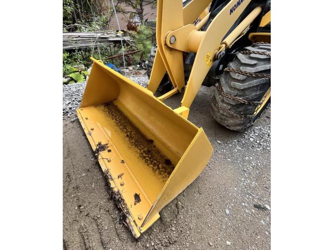 ホイールローダKOMATSU WA40-6 低アワー　タイヤチェーン付　土禁　禁煙車両 4WD 4WD