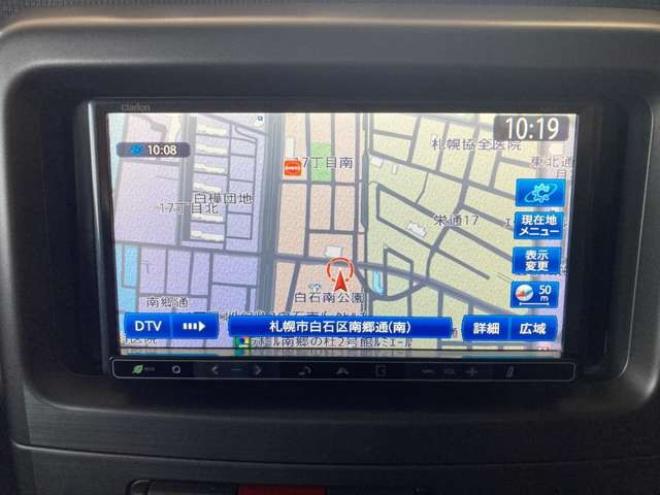 ムーヴコンテカスタム X 4WD　新品夏、冬タイヤ付き　社外ナビTV　エコアイドル 