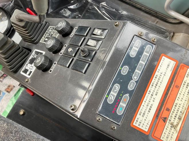ホイールローダ日立　中古　タイヤショベル　LX70-7　マルチプラウ