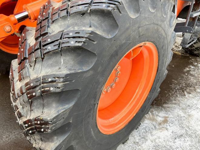 ホイールローダ日立　中古　タイヤショベル　LX70-7　マルチプラウ