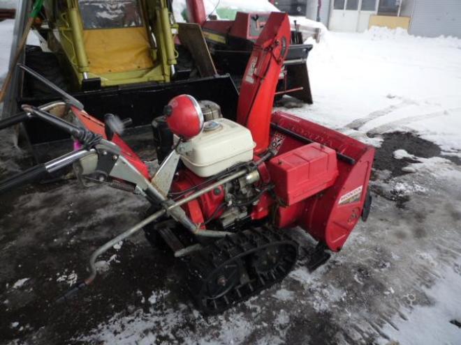 除雪機 ホンダHS80JS セル付き