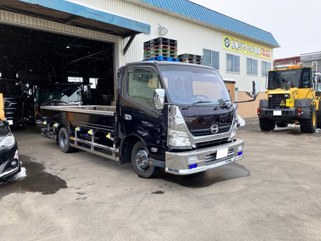 デュトロ中古　ディーゼルターボ　ワイドロング　4WD　平ボディ　2t　小型トラック