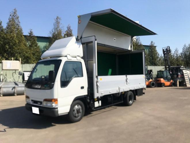 エルフ中古　4WD　ウィング車　小型トラック