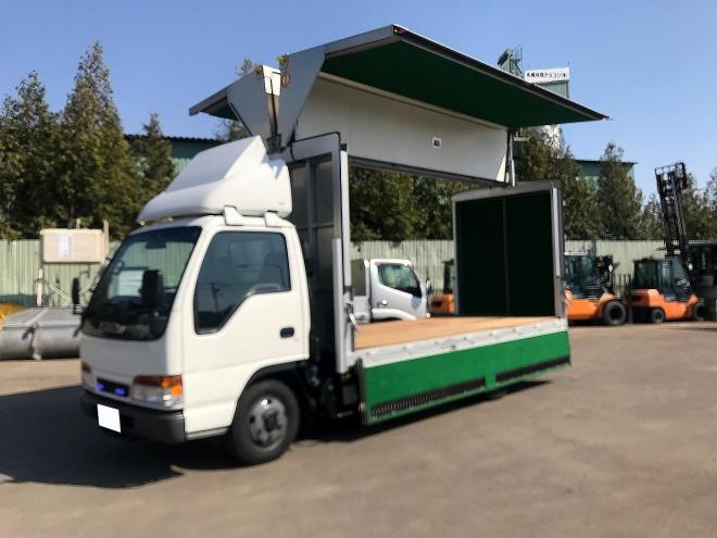 エルフ中古　4WD　ウィング車　小型トラック