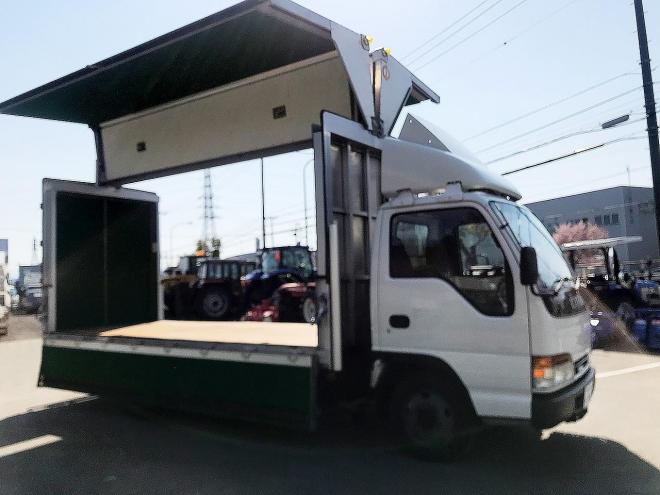 エルフ中古　4WD　ウィング車　小型トラック