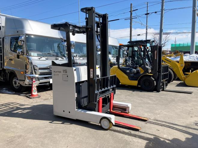 フォークリフトニチユ　中古　電動　1.5t　FBRM15-85-400