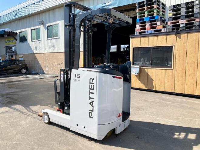 フォークリフトニチユ　中古　電動　1.5t　FBRM15-85-400
