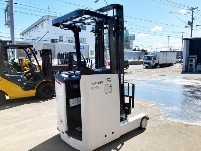 フォークリフトニチユ　中古　電動　1.5t　FBRM15-85-400