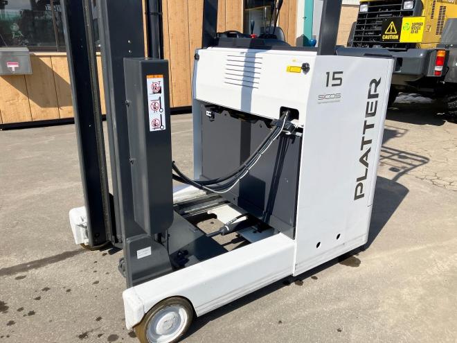 フォークリフトニチユ　中古　電動　1.5t　FBRM15-85-400
