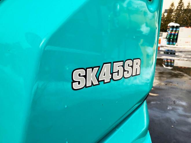 バックホーコベルコ　中古　SK45SR-6E