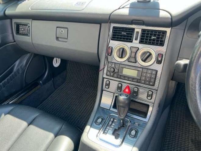 ベンツSLKクラス SLK230 コンプレッサー　電動オープン・黒革・新規車検整備付 正規輸入車 2WD 2300